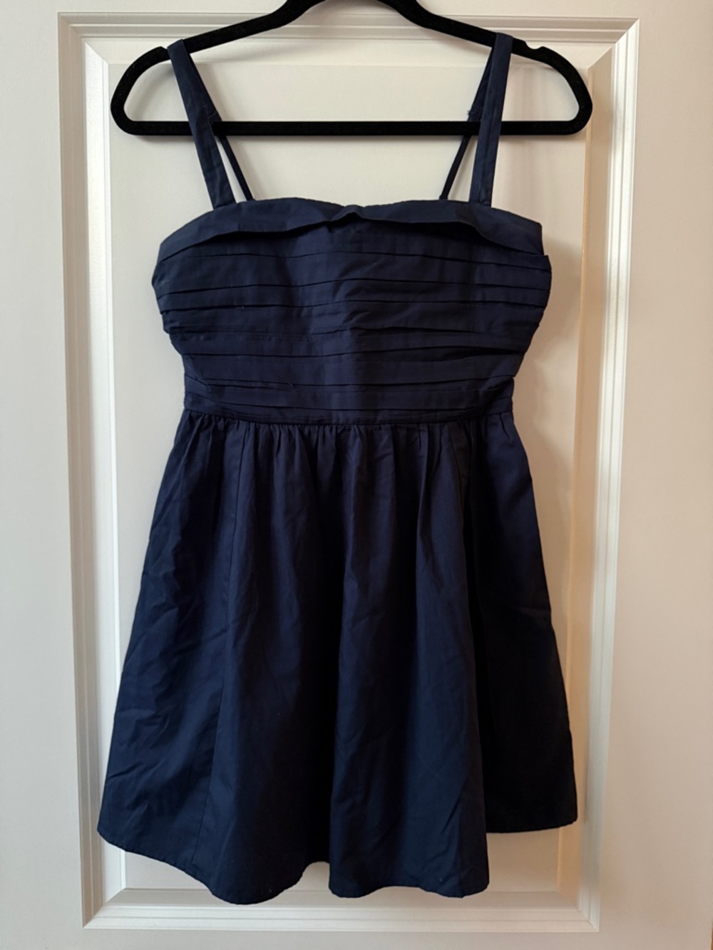 Abercrombie & Fitch Emerson Poplin Wide Strap Mini Dress